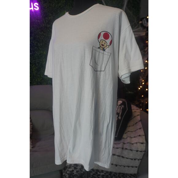 Nintendo Mushroom T Shirt size XL - Picture 1 of 5